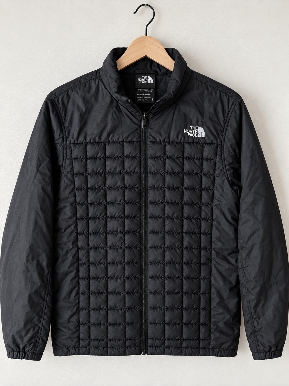 The North Face Men's Black Quilted Lightweight Puffer Jacket